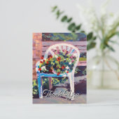 An Freunde und Familienmitglieder senden Rot-Gelb- Postkarte (Stehend Vorderseite)