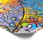 An Glück festhalten Poster (Ecke)