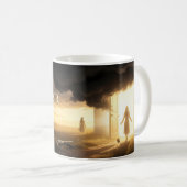An Heaven's Door klopfender Becher Kaffeetasse (VorderseiteRechts)