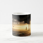 An Heaven's Door klopfender Becher Kaffeetasse (Mittel)
