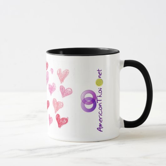 An-Herzen Tasse - 3 (Rechts)