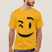 an Ihnen emoji blinzeln T-Shirt (Vorderseite)