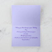 An Ihrem Hochzeitstag Karte (Innenseite)