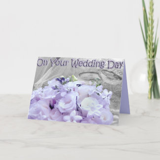 An Ihrem Hochzeitstag Karte