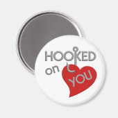 An Ihrem Magneten hängen Magnet (Vorderseite/Rückseite)