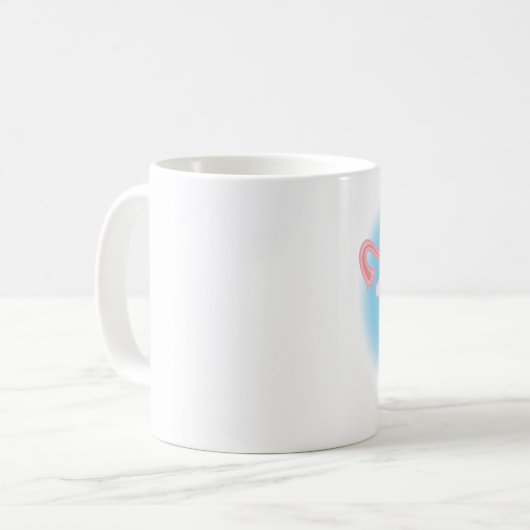 An Ihrer Hals-Kaffee-Tasse Kaffeetasse (Vorderseite Links)