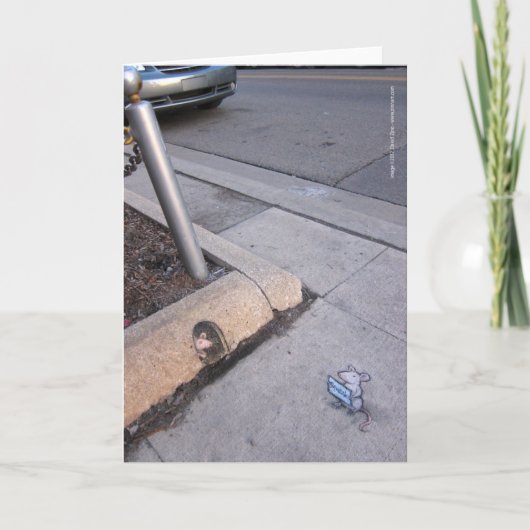 an important message karte (Vorderseite)