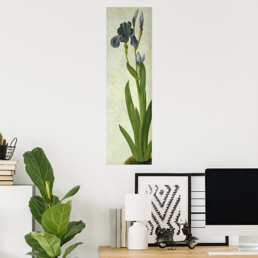 An Iris Poster (Heimbüro)