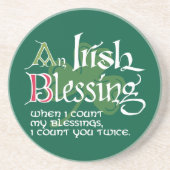 An Irish Blessing Getränkeuntersetzer (Vorne)