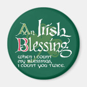 An Irish Blessing Magnet (Vorne)