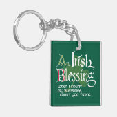 An Irish Blessing Schlüsselanhänger (Vorderseite links)