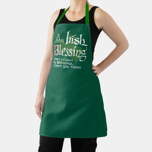 An Irish Blessing Schürze (InSitu)