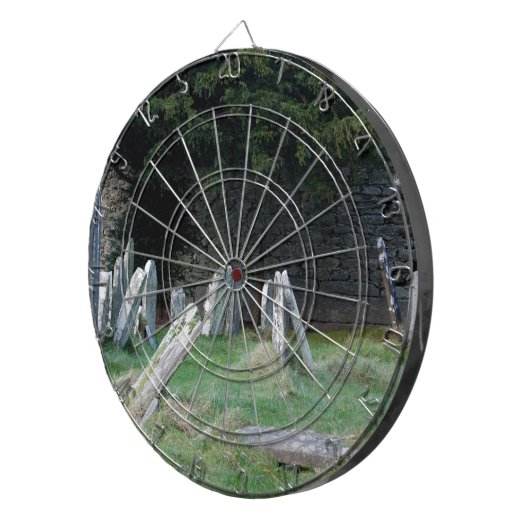 An Irish Grave Yard Dartscheibe (Vorderseite rechts)