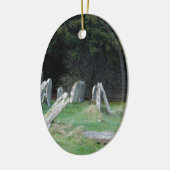 An Irish Grave Yard Keramik Ornament (Links)