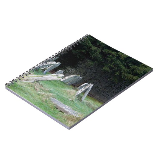 An Irish Grave Yard Notizblock (Linke Seite)