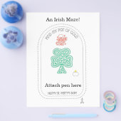 An Irish maze! Flyer (Einzeln)