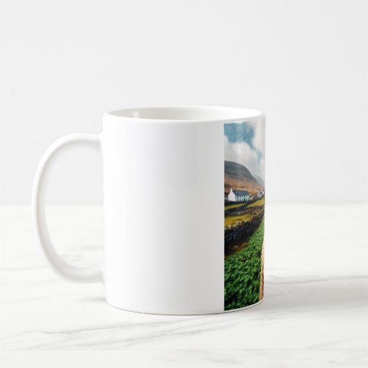 An Irish Sasquatch Kaffeetasse (Links)