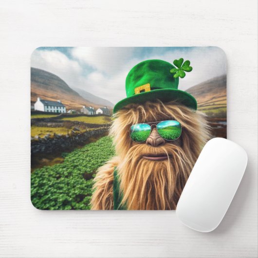 An Irish Sasquatch Mousepad (Mit Mouse)