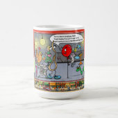 An jedem Wort hängen | Absurder Situationsklassike Kaffeetasse (Mittel)
