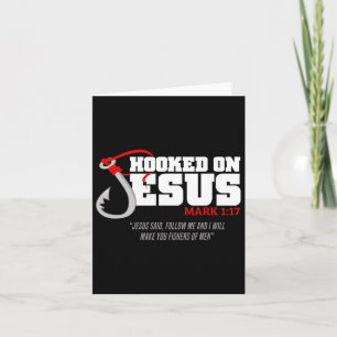 An Jesus angekommen Markus 117 Religiöser Bibelver Karte
