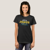 An Jesus Christlich Fischernd T-Shirt (Vorne ganz)