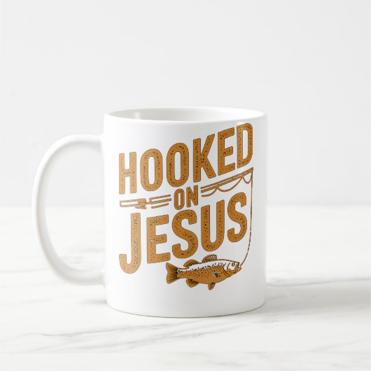 An Jesus Fischfang Christian Kaffeetasse (Links)