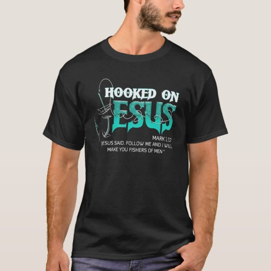An Jesus Gefischt T-Shirt (Vorderseite)