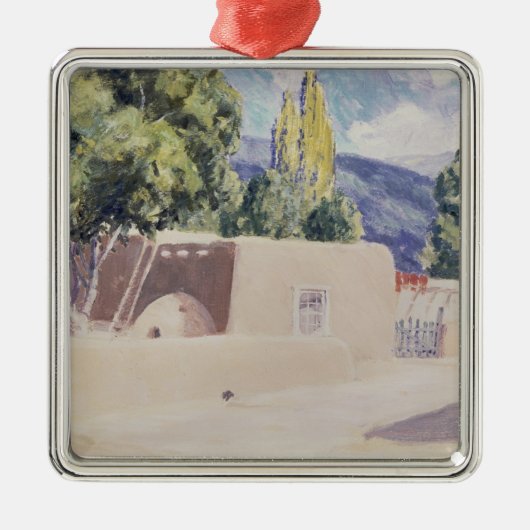 An Land kommen Silbernes Ornament (Vorne)
