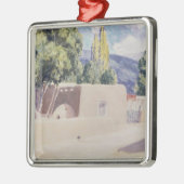 An Land kommen Silbernes Ornament (Links)