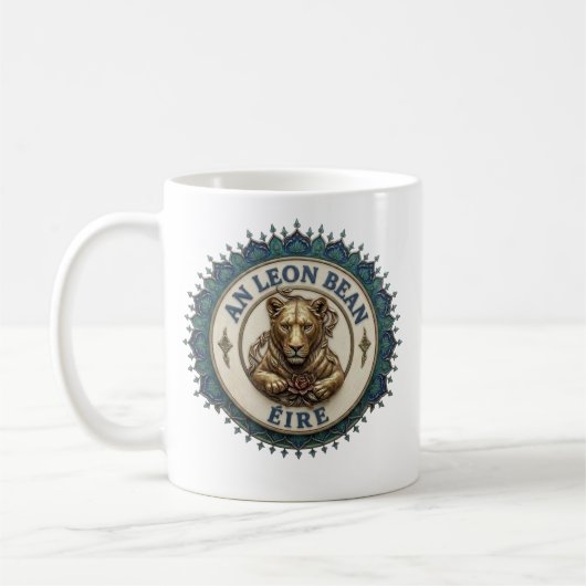 An Leon Bean. Irland Kaffeetasse (Links)