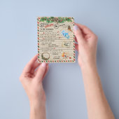 An mein Grandson-Geschenk, Großmutter und Großvate Flyer (Gruppe)