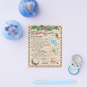 An mein Grandson-Geschenk, Großmutter und Großvate Flyer (Einzeln)