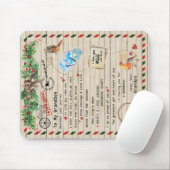 An mein Grandson-Geschenk, Großmutter und Großvate Mousepad (Mit Mouse)