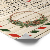 An mein Grandson-Geschenk, Großmutter und Großvate Poster (Ecke)