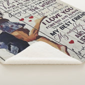 An meine Ehefrau anwesend | Liebe Quotes vorhanden Sherpadecke (3/4)