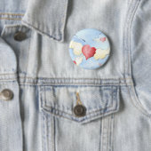 **an meine Freunde mit Liebe** Button (Beispiel)