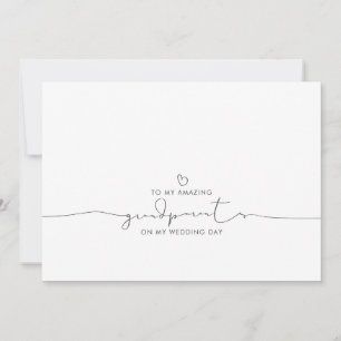 An meine Großeltern Hochzeitvormitte Niedliche Bot