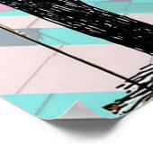 An meine Mama, Geschenk für Mami, Brief an Mama Poster (Ecke)