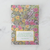 An meine Schwiegermutter / floral / Ich Glückspilz Karte (Innenseite)