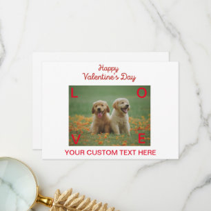 An meine Seelenverwandte, Glückliche Valentintagsk Dankeskarte