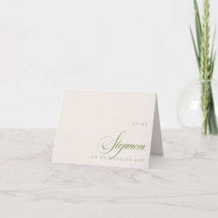 An meine Stiefmutter zum Hochzeitstag Grußkarte Dankeskarte