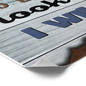 An meine Tochter, Geschenk für das Kind, Brief an Poster (Ecke)