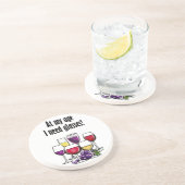 An meinem Alter benötige ich Gläser! Getränkeuntersetzer (Seite)