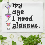 An meinem Alter benötige ich GLÄSER Handtuch (Gefaltet)