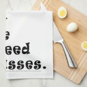 An meinem Alter benötige ich GLÄSER Handtuch (Viertel Falte)