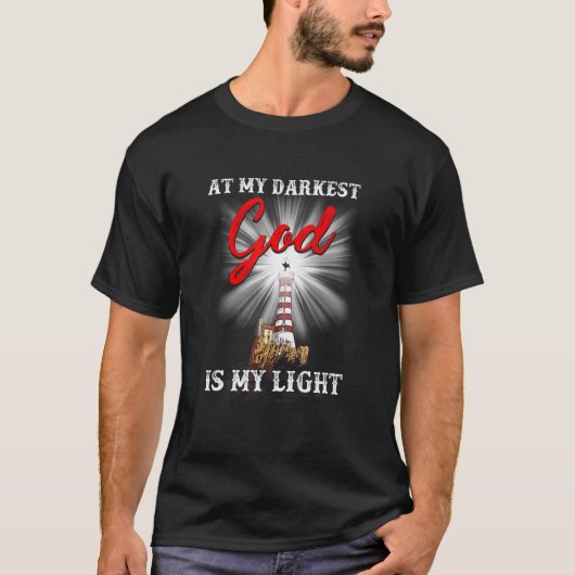 An meinem dunklen Gott ist mein Licht T-Shirt (Vorderseite)
