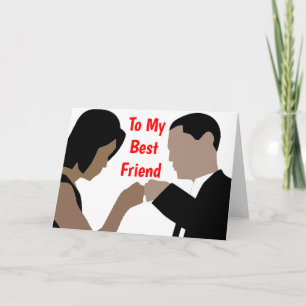 An meinen besten Freund Grußkarte Karte