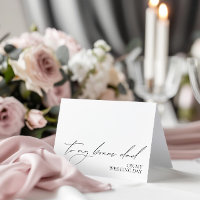 "An meinen Bonus-Vater am Hochzeitstag"-Meldungska