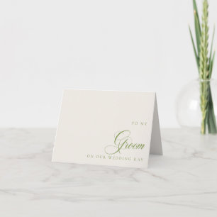 An meinen Bräutigam, zur Hochzeit, Grußkarte Dankeskarte