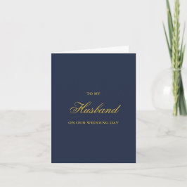 An meinen Ehemann, Hochzeitstagskarten Dankeskarte